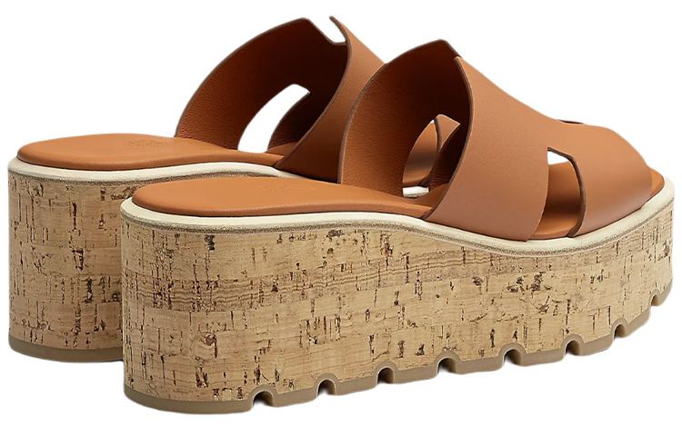 Purchase (W) HERMES Eze 30 Sandal 'Coklat' H221026Z-1V
