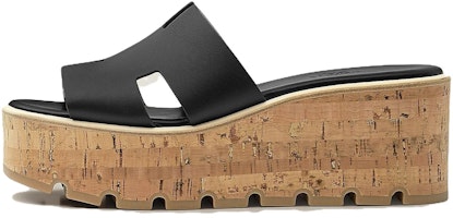 (Women) HERMES Eze Leather Slides 'Open-Toe Comfort Black' H221026Z-02 (Women) HERMES Eze Leather Slides 'Open-Toe Comfort Black' H221026Z-02
