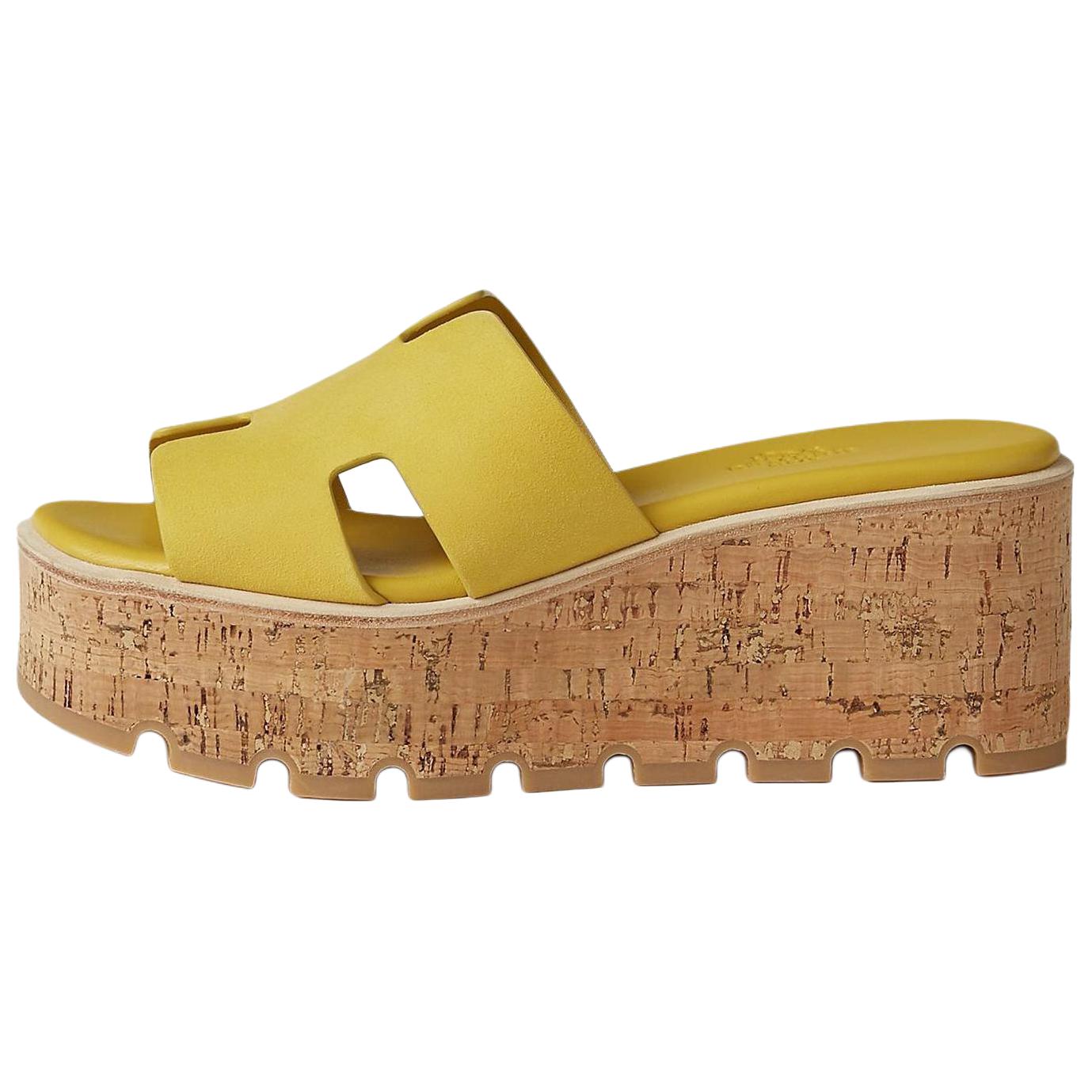 (W) HERMES Eze Slide 'Yellow'