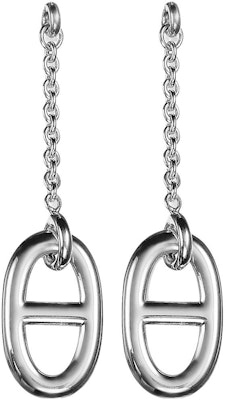 (W) エルメス ファランドール 925 シルバー ピアス シルバー H108618B-00 Order (W) エルメス ファランドール 925 シルバー ピアス シルバー H108618B-00