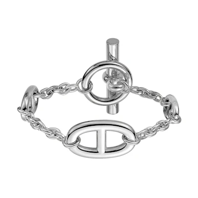 (Women) HERMES Farandole Silver Bracelet with Gift Bag H104567B-00