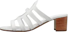 Buy (W) Sandalias de Tacón Alto de Piel de Ternera HERMÈS 'Blancas' H211007Z-90