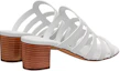 Purchase (W) Sandalias de Tacón Alto de Piel de Ternera HERMÈS 'Blancas' H211007Z-90