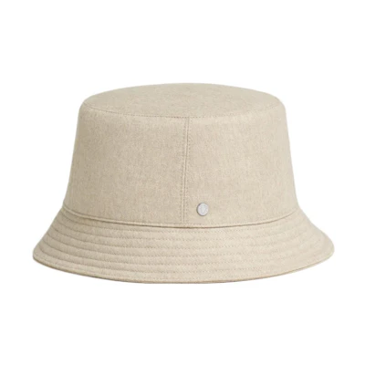 (Women) HERMES Fashion Cashmere Bucket Hat H222020N-GG57