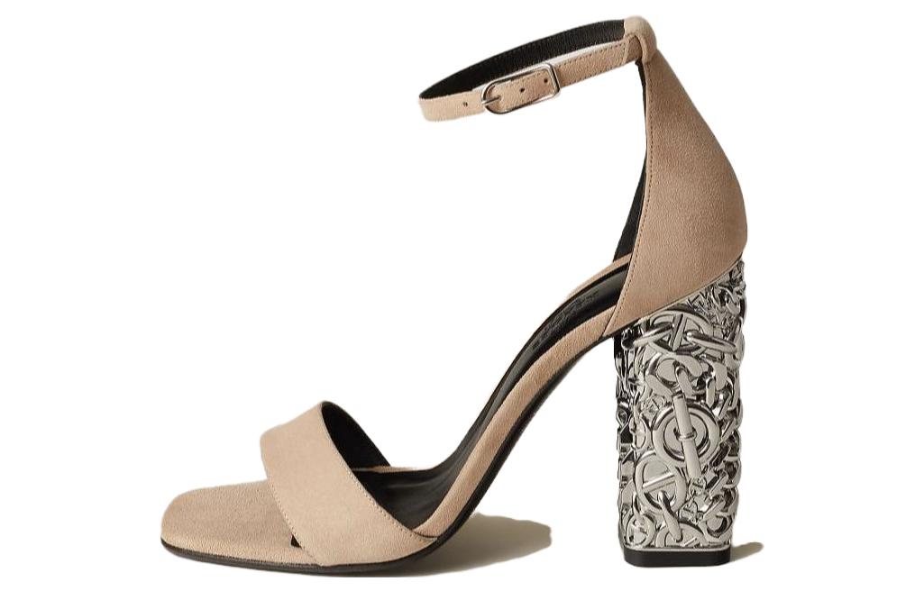 (W) HERMES Fashion Casual Slide Sandal 'Beige'