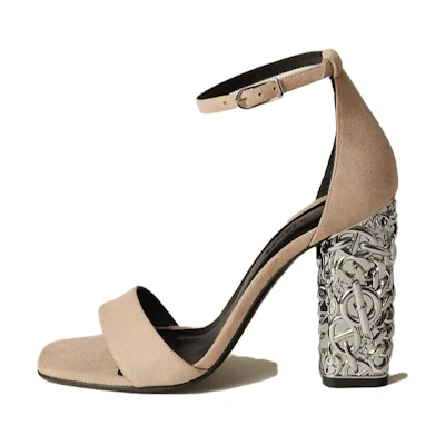 (W) HERMES Fashion Casual Slide Sandal 'Beige'