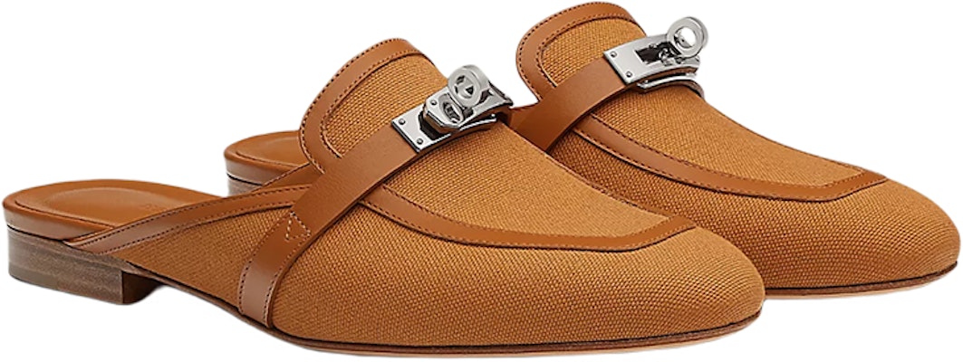 (Women) HERMES Fashion Flat 'Brown Leather' H221085Z-B8 Lookbook (Women) HERMES Fashion Flat 'Brown Leather' H221085Z-B8