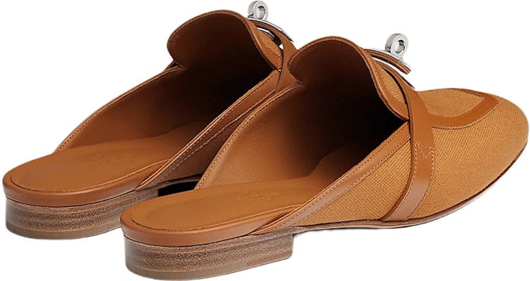 (Women) HERMES Fashion Flat 'Brown Leather' H221085Z-B8 Shop (Women) HERMES Fashion Flat 'Brown Leather' H221085Z-B8