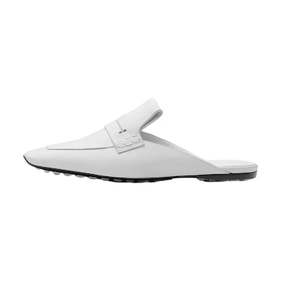 (W) HERMES Fashion Flat 'White'