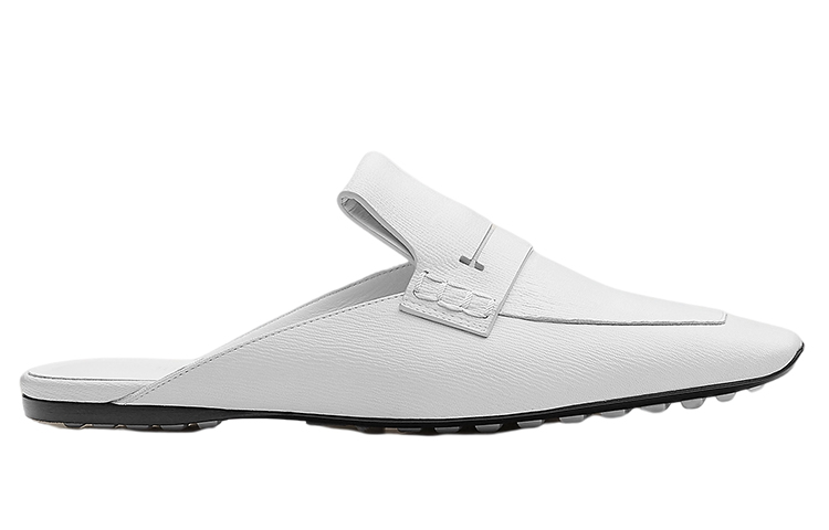 Order (W) HERMES Mode Platte Schoen ''Wit'' H221038Z-90