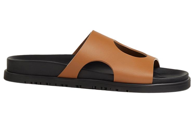 (W) HERMES Fashion Sandal 'Brown' 圖 2
