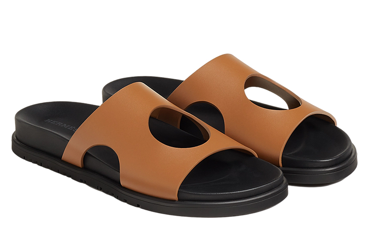 (W) HERMES Fashion Sandal 'Brown' 圖 3