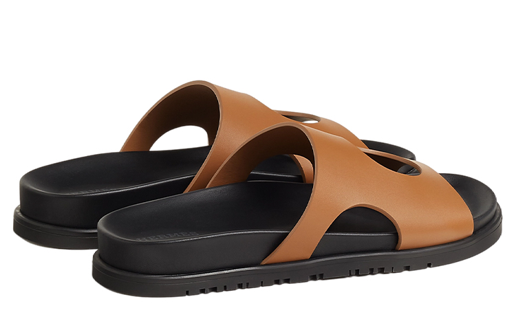 (W) HERMES Fashion Sandal 'Brown' 圖 4