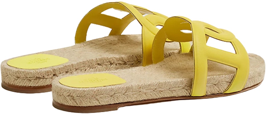 (Women) HERMES Fashion Slip-On Slippers 'Yellow' H222151Z-71 Shop (Women) HERMES Fashion Slip-On Slippers 'Yellow' H222151Z-71