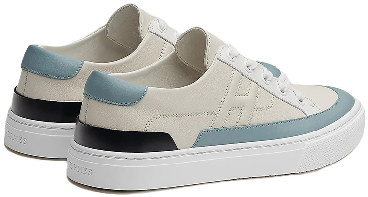 (W) HERMES Fashion Sneakers ''Weiß Blau Schwarz'' H212266Z-82 Shop (W) HERMES Fashion Sneakers ''Weiß Blau Schwarz'' H212266Z-82
