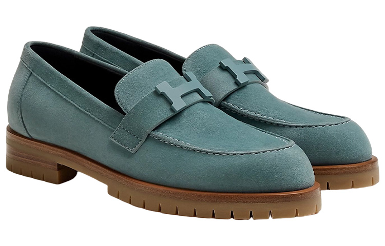 Order (W) 에르메스 포브루 로퍼 '블루' H222056Z-6U