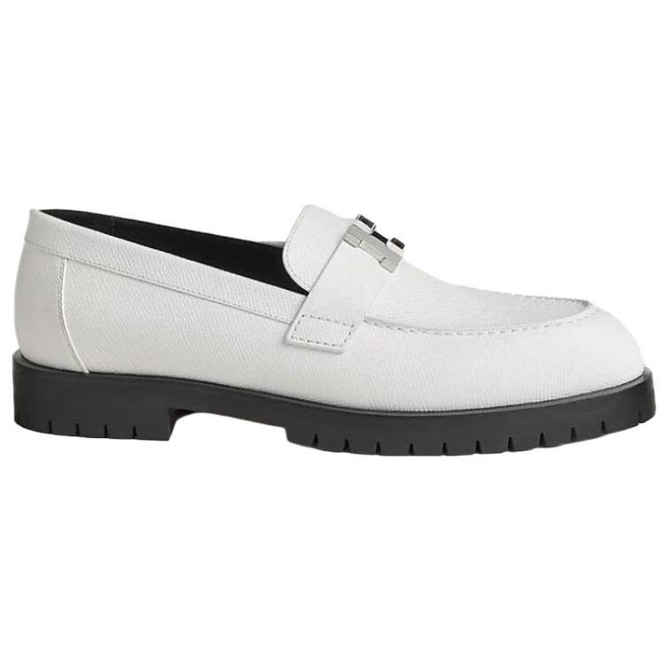 Order (W) 에르메스 포부르 로퍼 (화이트 레더) H241019Z-90