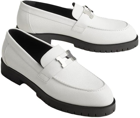 (W) 에르메스 포부르 로퍼 (화이트 레더) H241019Z-90 Shop (W) 에르메스 포부르 로퍼 (화이트 레더) H241019Z-90