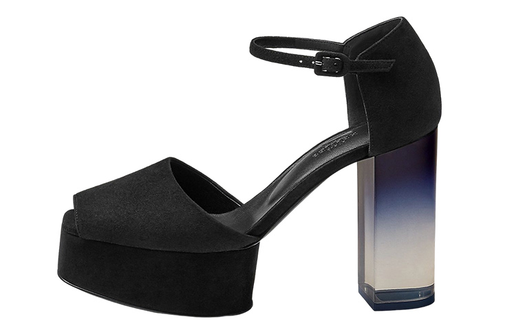 (Women) HERMES Fever 70 Sandal 'Black Goat Leather' H222010Z-02