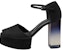 (W) HERMES Fever 70 Sandal 'Kulit Kambing Hitam' H222010Z-02