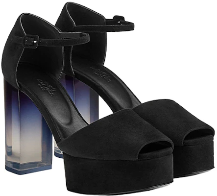 (W) HERMES Fever 70 Sandal ''Zwart Geitenleer'' H222010Z-02 Lookbook (W) HERMES Fever 70 Sandal ''Zwart Geitenleer'' H222010Z-02