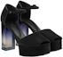 Lookbook (W) HERMES Fever 70 Sandal ''Zwart Geitenleer'' H222010Z-02