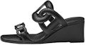 Buy (Women) HERMES Figari 55 'Black Leather Mule Wedge' H222149Z-02