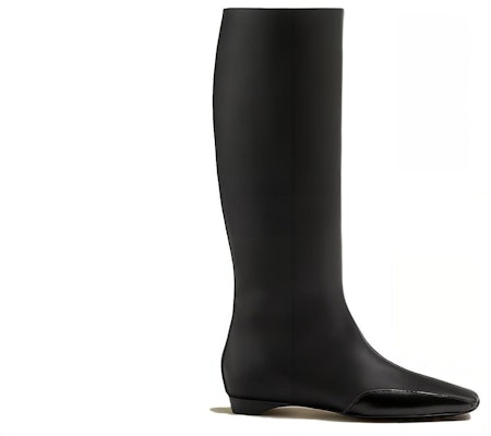 (Women) HERMES Finale Leather Tall Boot 'Black Square Toe' H222025Z-02 Order (Women) HERMES Finale Leather Tall Boot 'Black Square Toe' H222025Z-02