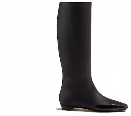 (W) HERMES But Kulit Tinggi 'Black Square Toe' H222025Z-02 Order (W) HERMES But Kulit Tinggi 'Black Square Toe' H222025Z-02