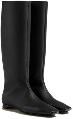 (Women) HERMES Finale Leather Tall Boot 'Black Square Toe' H222025Z-02 Lookbook (Women) HERMES Finale Leather Tall Boot 'Black Square Toe' H222025Z-02