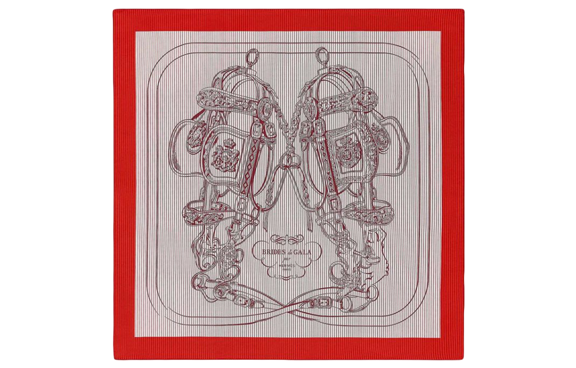 Order (Women) HERMES Finesse Red Fashion Scarf for Women - Stylish & Comfortable H011266S-13
