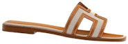 Order (W) HERMES Kasut Rata 'Kulit Anak Lembu Coklat' H221106Z-79