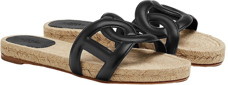 (W) Sandal Datar HERMES 'Kulit Hitam Fashion' H222151Z-02 Shop (W) Sandal Datar HERMES 'Kulit Hitam Fashion' H222151Z-02