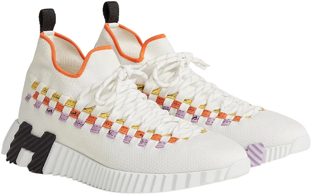 (Women) HERMES Flex 'White Fashion Lace Low-Top' H222161Z-91 Lookbook (Women) HERMES Flex 'White Fashion Lace Low-Top' H222161Z-91