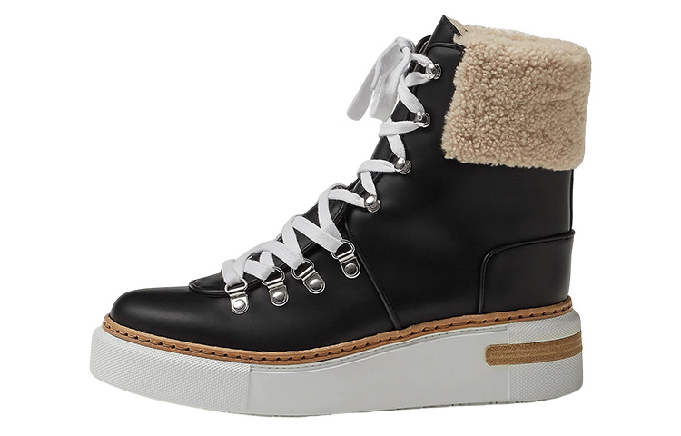 (W) HERMES Flocon Ankle Boot 'Black'