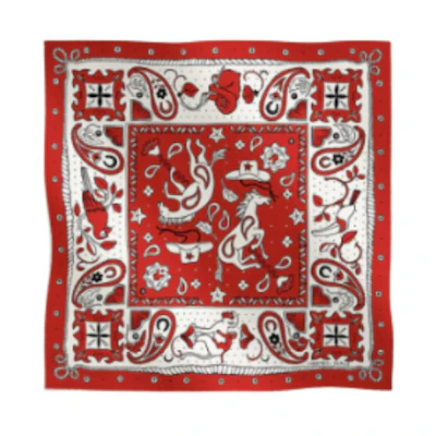 (Women) HERMES Floral Print Silk Scarf for Women Multicolor 104838951