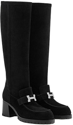 (W) 에르메스 폴리 60 블랙 스웨이드 하이탑 부츠 H222064Z-02 Shop (W) 에르메스 폴리 60 블랙 스웨이드 하이탑 부츠 H222064Z-02