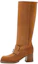 Buy (W) HERMES Folie 60 High-Top Laars ''Bruin Fluweel'' H222063Z-A3