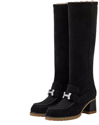 (W) 에르메스 폴리 60 부츠 (블랙, 따뜻함) H222063Z-02 Lookbook (W) 에르메스 폴리 60 부츠 (블랙, 따뜻함) H222063Z-02
