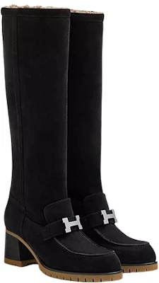 (W) HERMES Folie 60 Hoge Laarzen ''Zwart Mode Warmte'' H222063Z-02 Shop (W) HERMES Folie 60 Hoge Laarzen ''Zwart Mode Warmte'' H222063Z-02