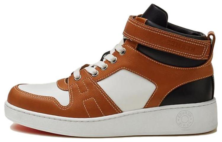 (Women) HERMES Freestyle High 'Brown White' H222172Z-A3