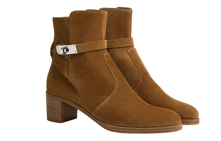 (W) HERMES Frenchie 'Brown Leather Boot' 圖 2