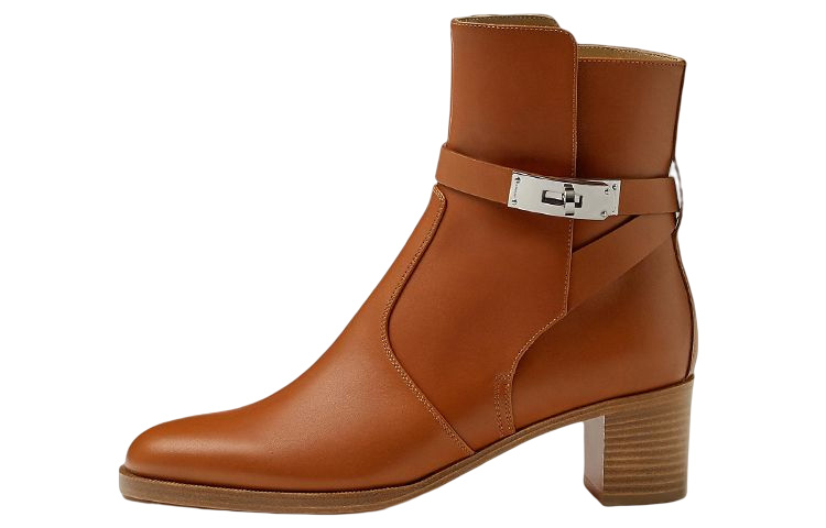 (W) HERMES Freniche 50 'Brown Leather'