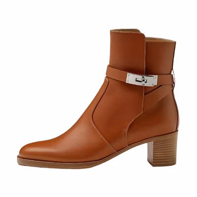 (W) HERMES Freniche 50 'Brown Leather'