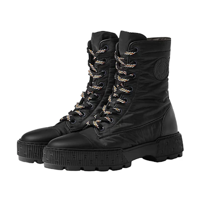 (W) HERMES Fresh Ankle Boot 'Black Fashion Strap'