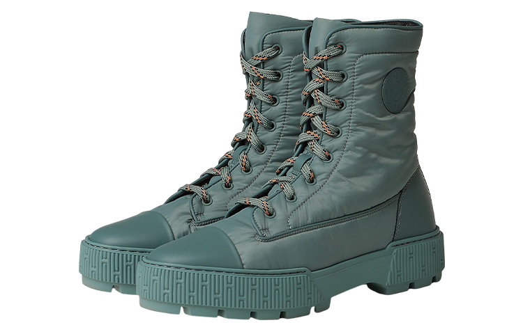 (Women) HERMES Fresh Ankle Boot 'Green Lace-Up' H222052Z-6U