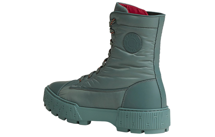 Shop (W) HERMES But Hijau 'Fresh Lace-Up' H222052Z-6U