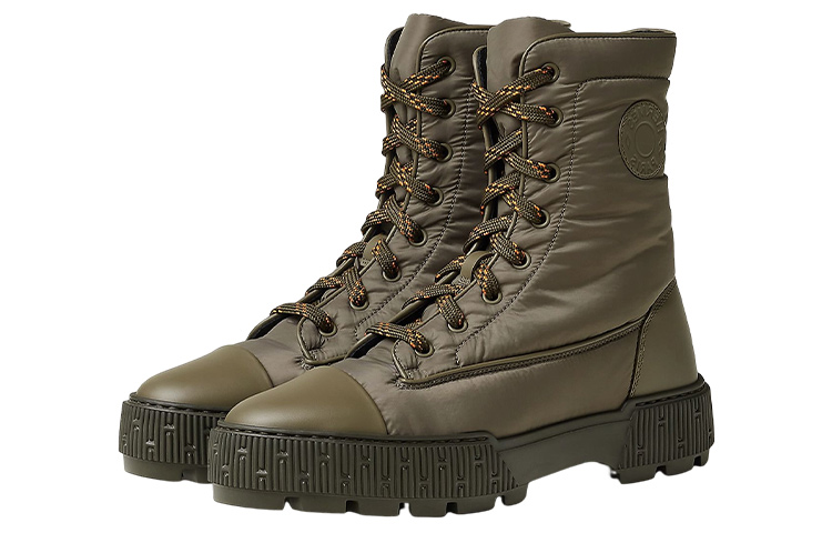 (Women) HERMES Fresh Lace-Up Ankle Boot 'Brown' H222052Z-K1