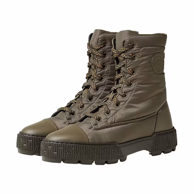 (W) HERMES Fresh Lace-Up Ankle Boot 'Brown'