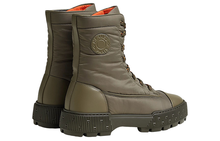 Lookbook (W) HERMES Sepatu Boots Ankle Berenda Coklat H222052Z-K1